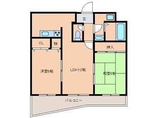 エクセレントⅡの物件間取画像